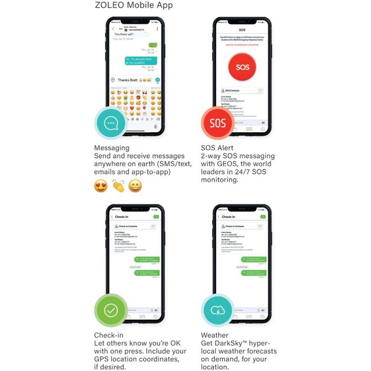 ZOLEO Global Satellite Communicator Grey