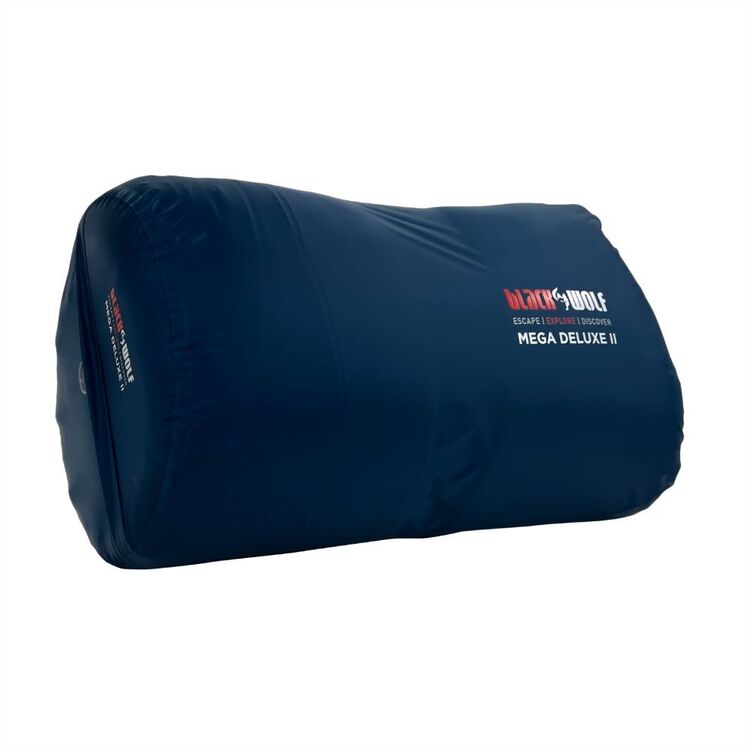 BlackWolf Hexatherm Mega Deluxe II Double Mattress Black Double