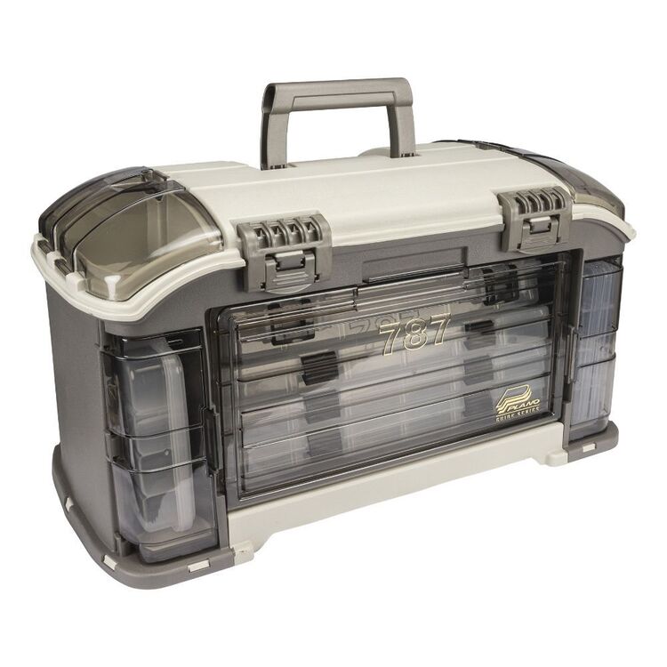 Plano Guide 787 Angled System Tackle Box Brown
