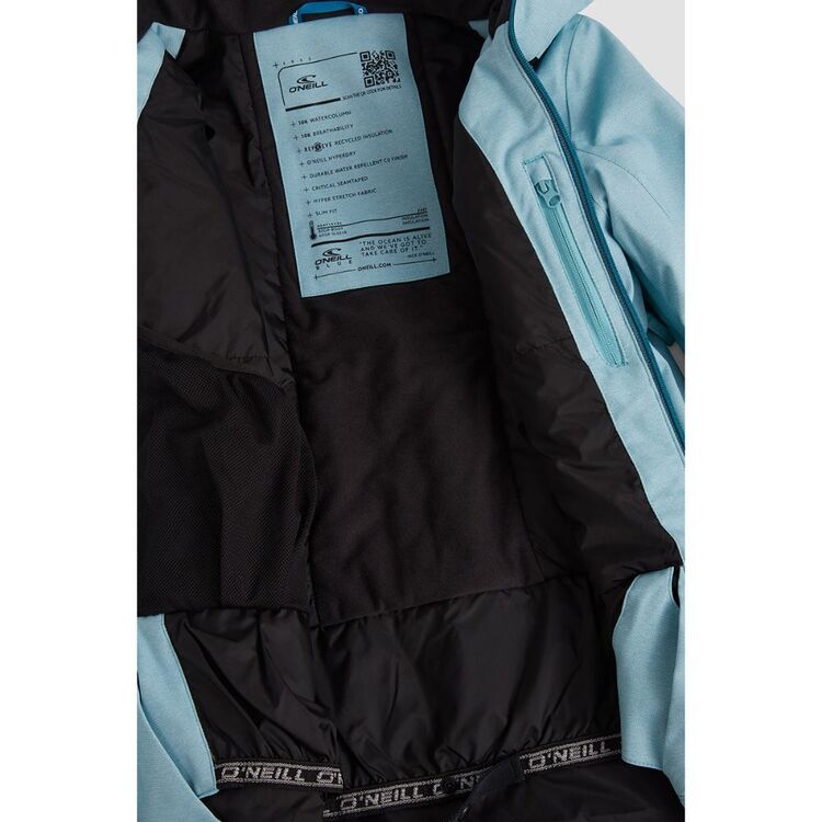 O'Neill Women's Stuvite Snow Jacket Aqua Sea