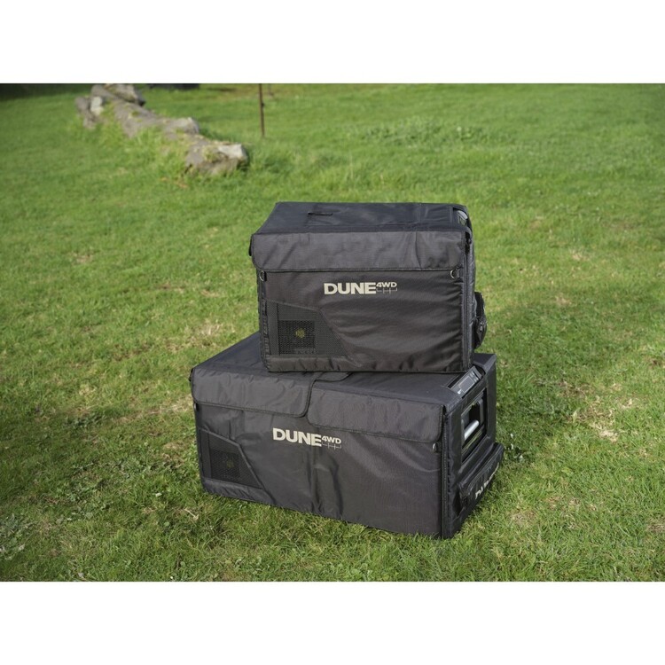 DUNE 4WD 45L Insulated Fridge Cover Black