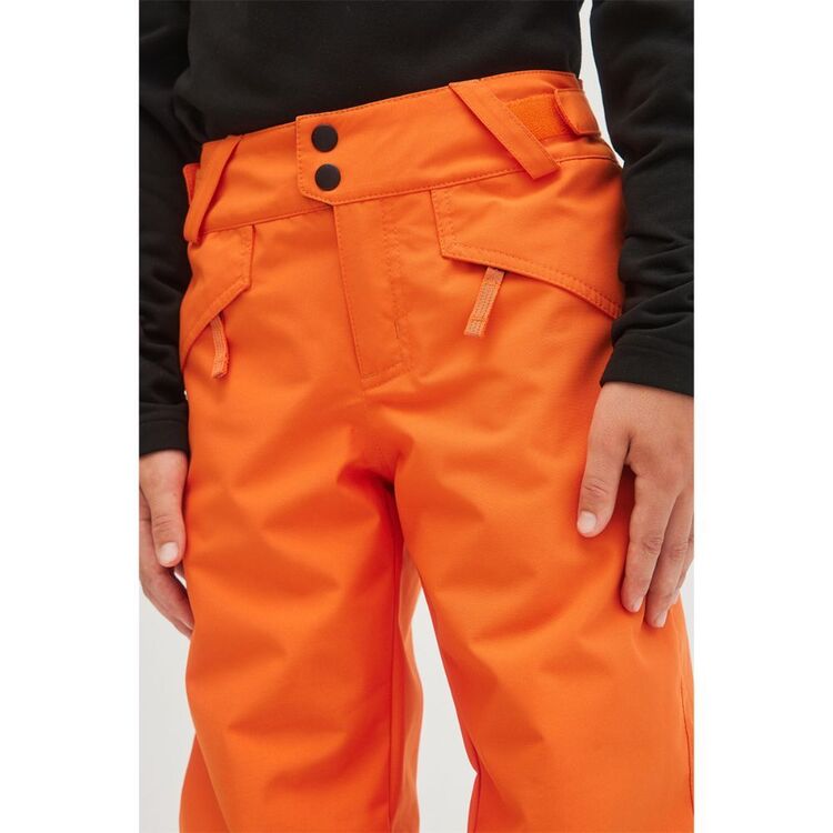 O'Neill Youth Boy's Anvil Snow Pants Orange