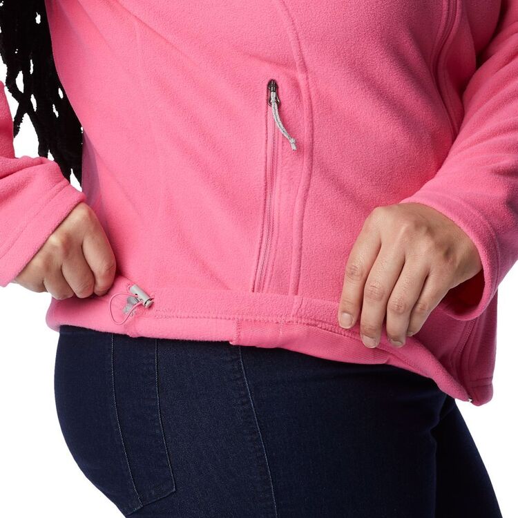 Columbia Women's Plus Size Fast Trek II Jacket Wild Geranium