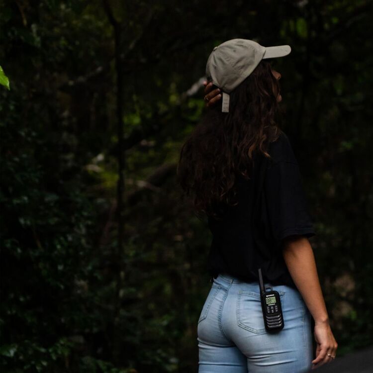 Ecoxgear 1 Watt UHF CB Radio Handheld Twin Pack Black 1W