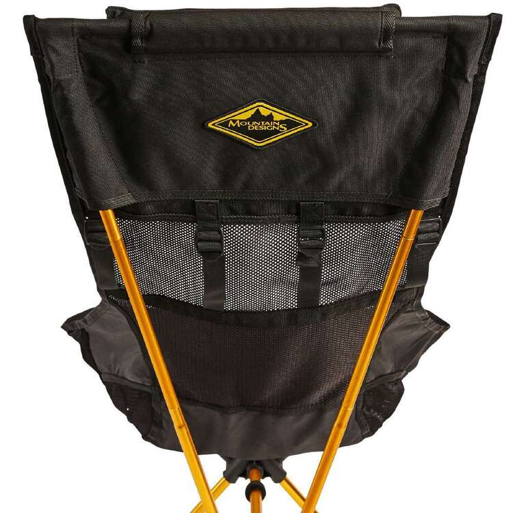 Mountain Designs High-Back Adjustable Chair Yellow