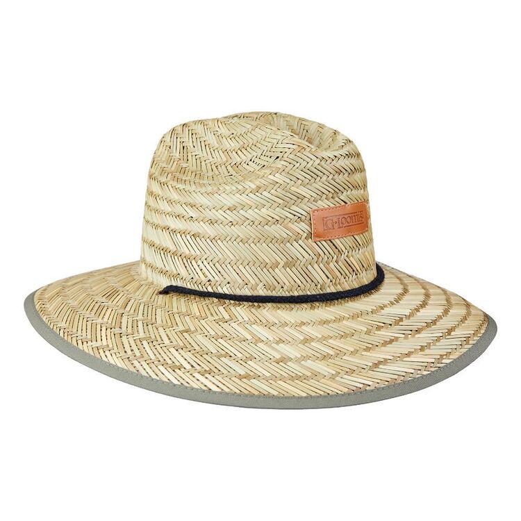 G.Loomis Sunseeker Leather Patch Straw Hat Straw Leather Patch Olive
