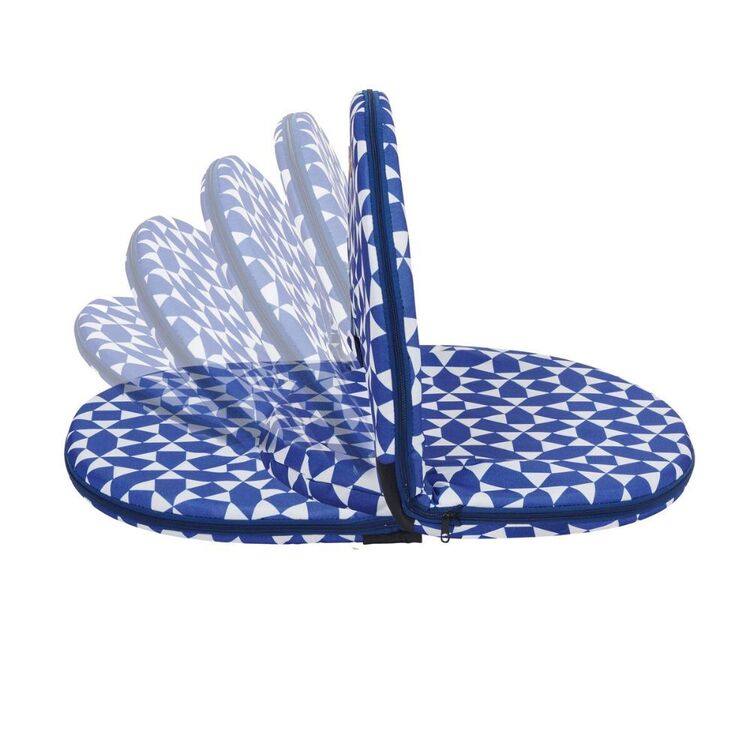 Coconut Grove Disc Chair Blue Mosaic
