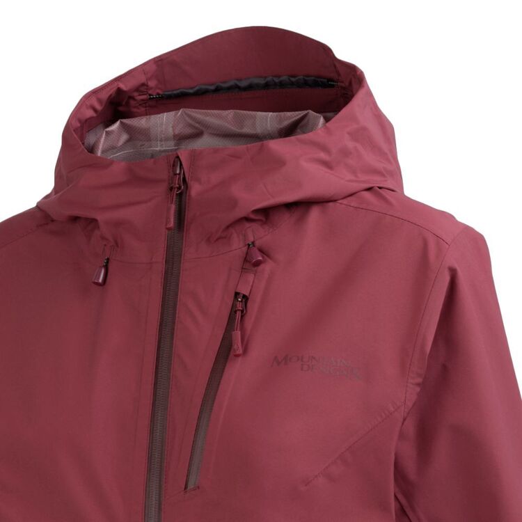 Mountain Designs Women's Stratus Rain Jacket Rhododendron