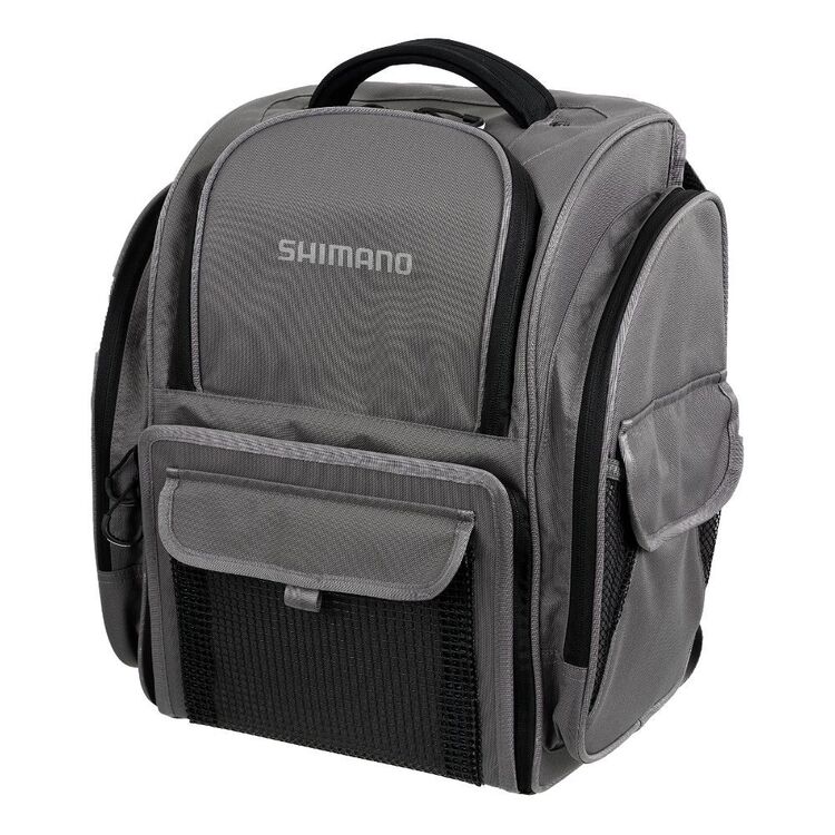 Shimano Large Tackle Backpack Grey & Black