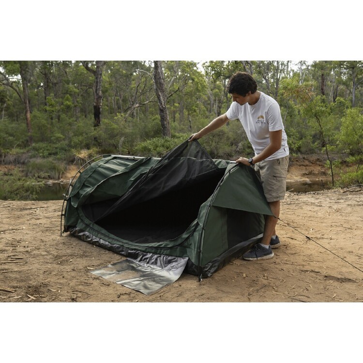 Dune 4WD King Titan Deluxe Double Swag Olive