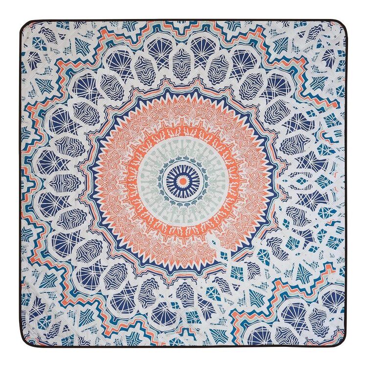 Nakie 2 x 2m Recycled Picnic Blanket Sound Of Summer 2X2M