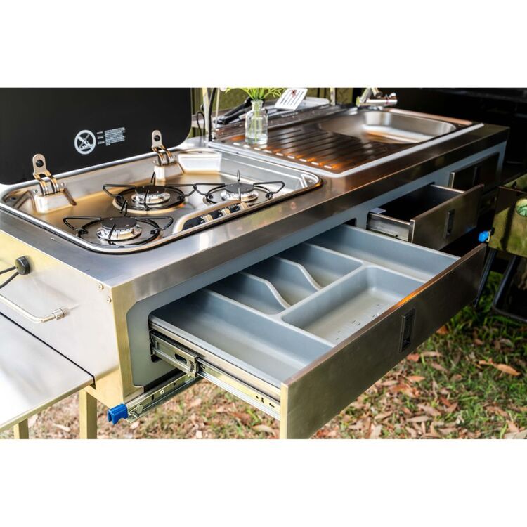 Austrack Gibb 14 Series 3 Hybrid Camper Grey