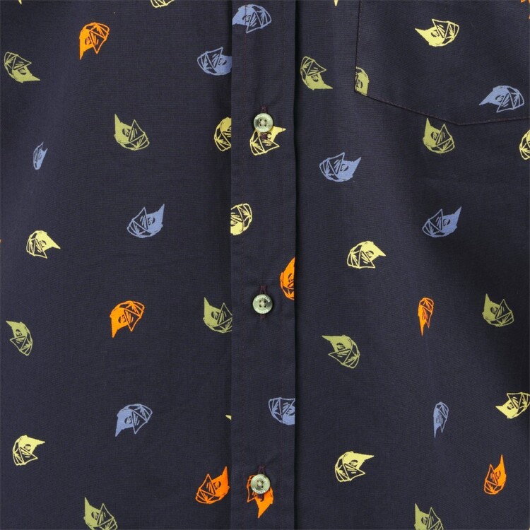 Mountain Designs Navy Men's Tonga Short Sleeve Shirt Navy / Tent