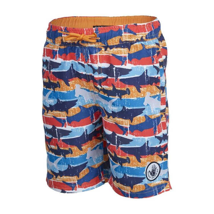 Body Glove Kids' Colour Shark Volley Shorts Blue