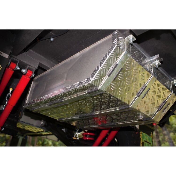 Austrack Savannah X Forward Fold Rear Slide Camper Trailer Grey