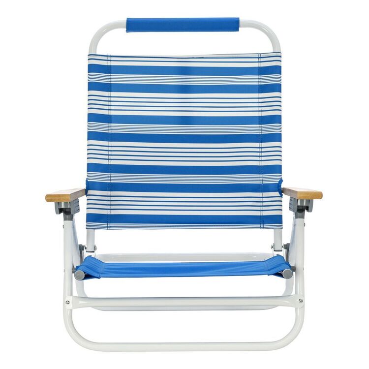 Life! Deluxe Chair with Table Blue Nautical