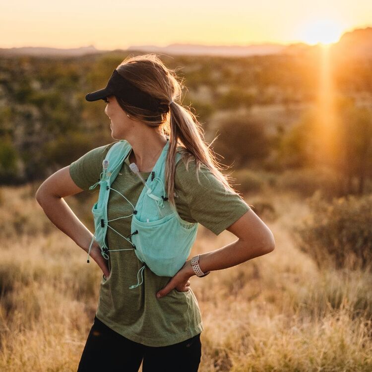 Mountain Designs Women's Vineyard Green Sigma Tee Vineyard Green