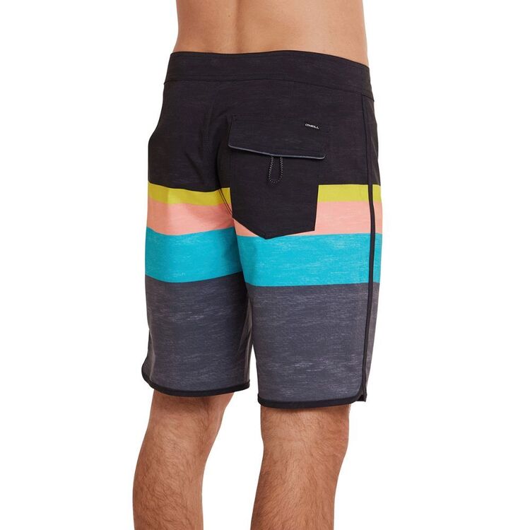 O'Neill Men's Lennox Scallop 19" Board Shorts Black