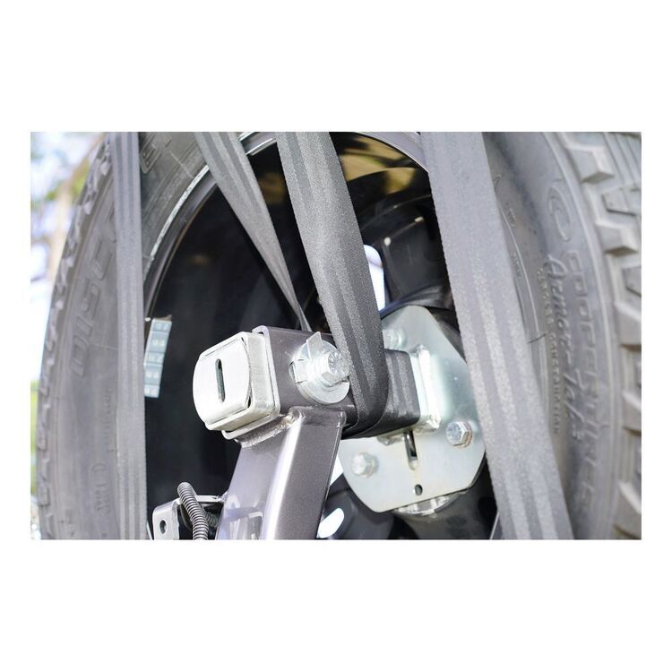 MSA 4X4 Rear Wheel Storage Bag Black