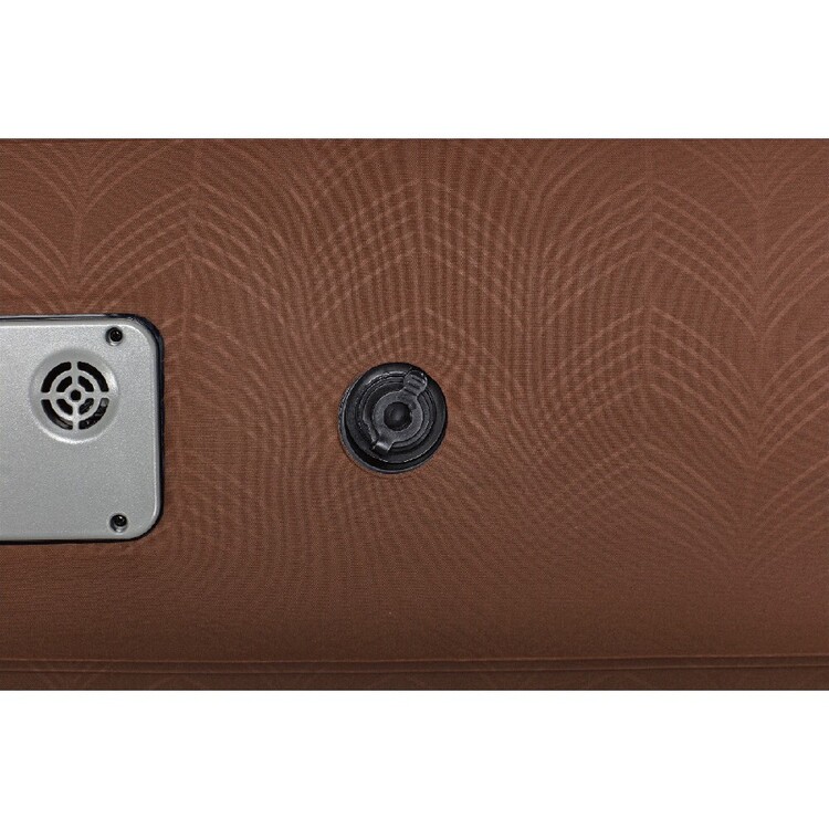 Bestway Alwayzair Fortech Double High Queen Airbed with Pump Cream Brown