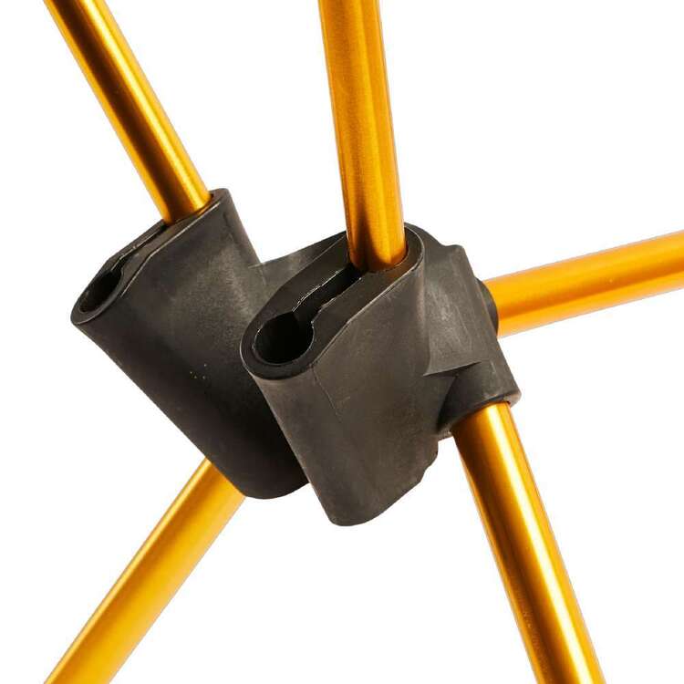 Mountain Designs High-Back Adjustable Chair Yellow