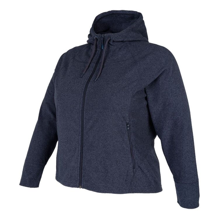Gondwana Women's Plus Size Wamuran Lightweight Flece Navy