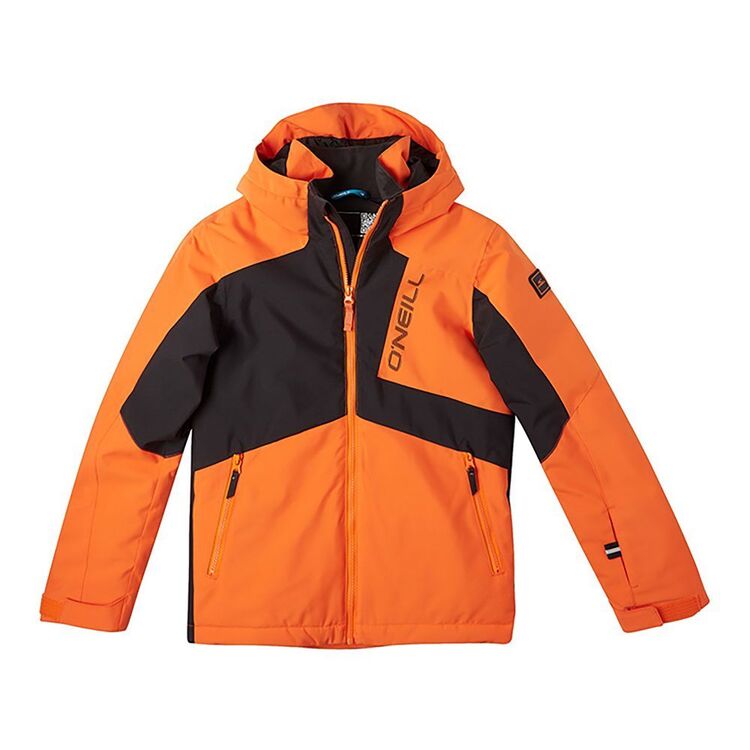 O'Neill Youth Boy's Hammer Snow Jacket Orange & Black
