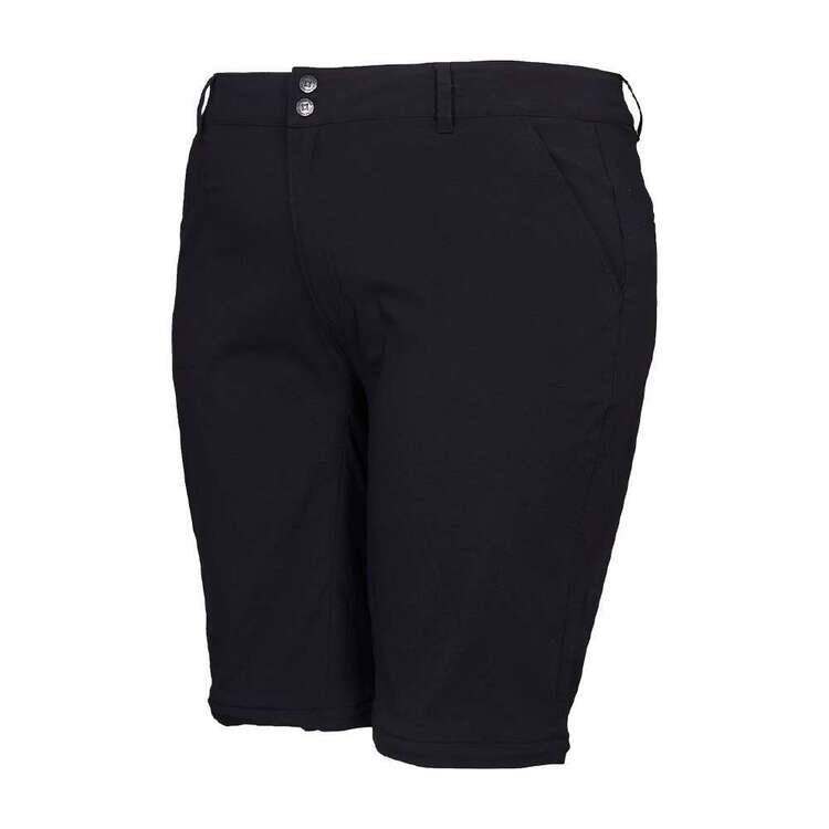 Gondwana Women's Selona Zip Off Pants Plus Size Black