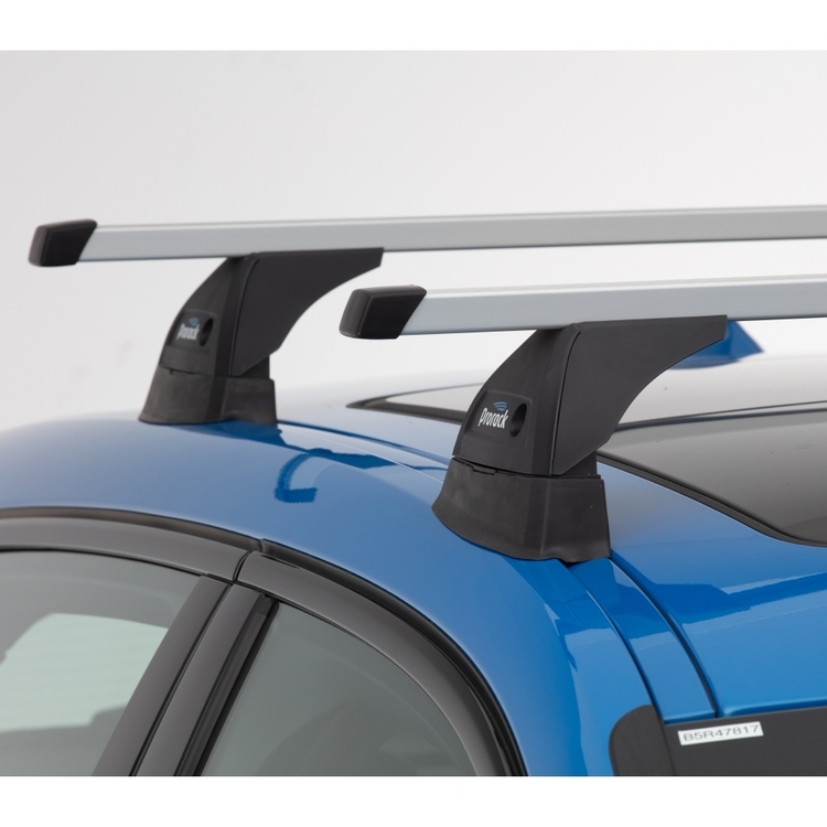 Prorack P17 Standard Through Bar Roof Rack Pair Silver