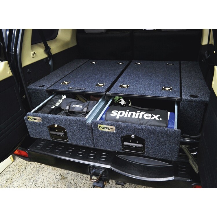 Dune 4WD 900mm Series II Sliding Top Drawer Black 900 mm