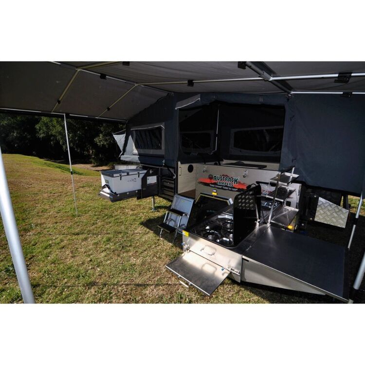 Austrack Telegraph X Forward Fold Offroad Camper Trailer Grey