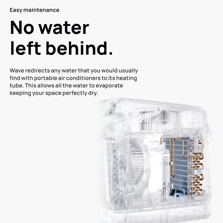 EcoFlow Wave Portable Air Conditioner Black & Grey