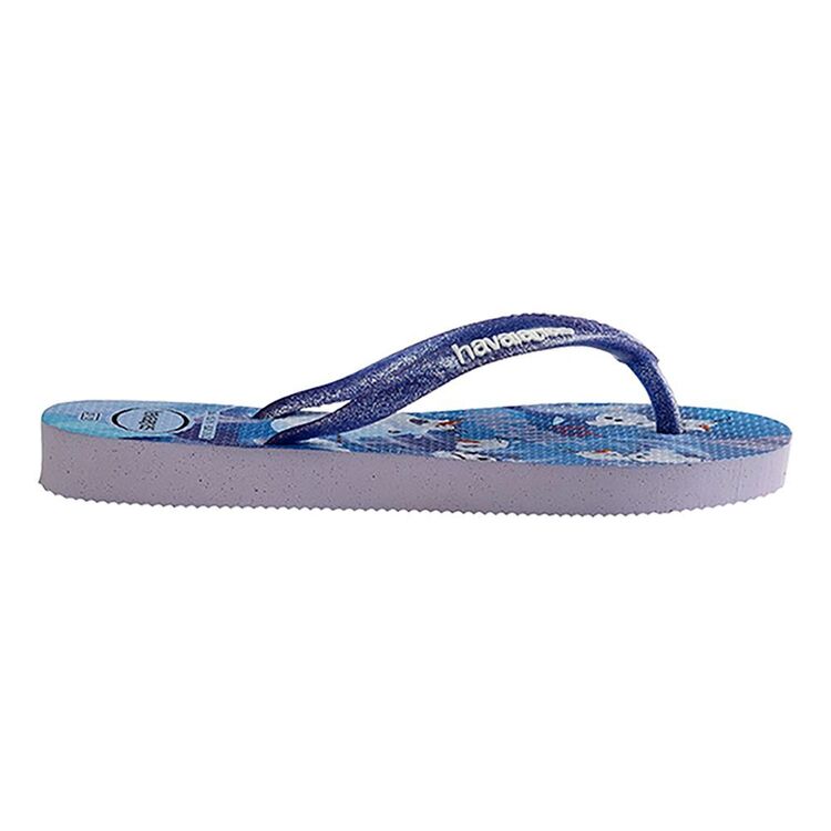 Havaianas Kids' Frozen Slim Thongs Quiet Lilac