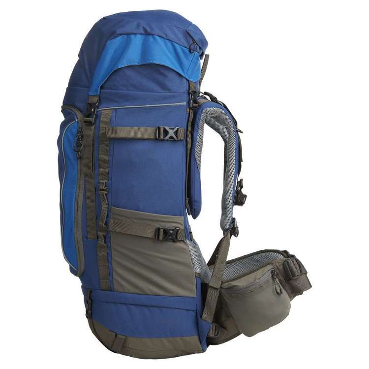 Mountain Designs Explorer 75L Hiking Pack Estate Blue 75 L