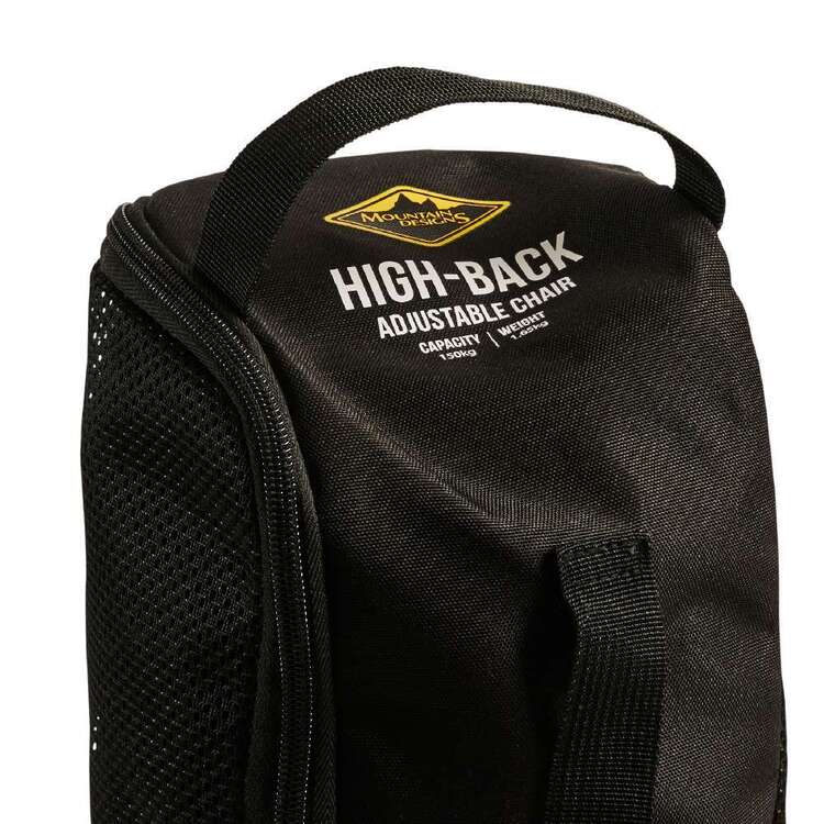 Mountain Designs High-Back Adjustable Chair Yellow