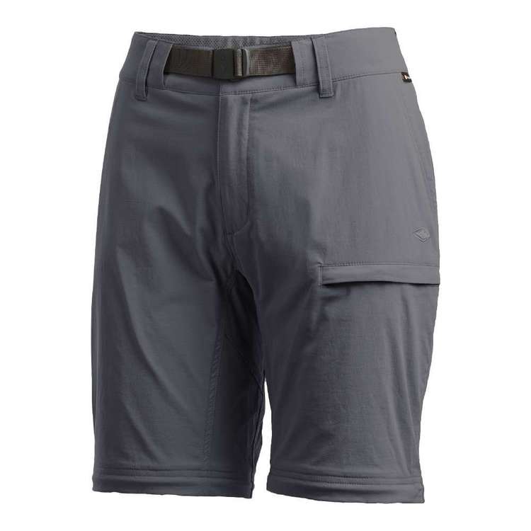 Mountain Designs Women's Bellarine Convertible Pant Charcoal