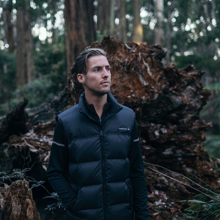 Cederberg Men's Mawson Down Vest Black