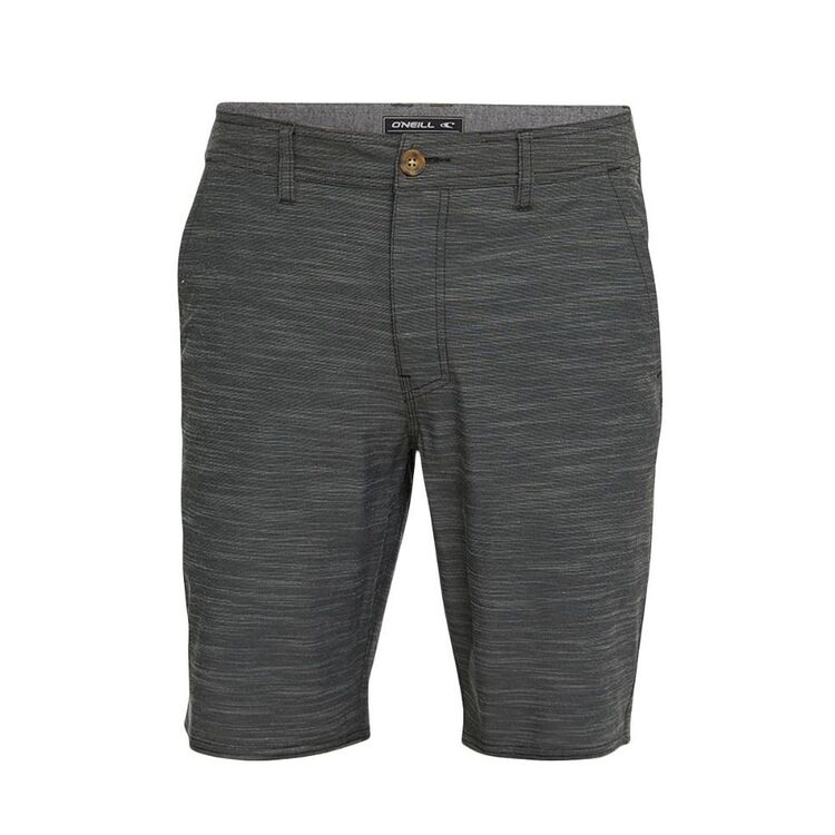 O'Neill Men's Locked Slub Hybrid Shorts Graphite