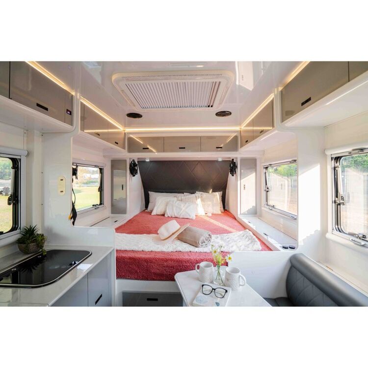 Austrack Gibb 16B Series 3 Hybrid Camper Grey