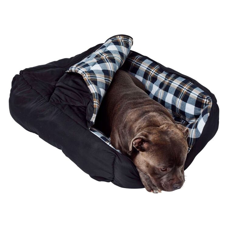 Spinifex Take Anywhere Black Pet Bed Sleeping Bag