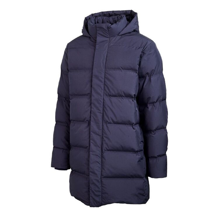 Cape Men's Long Line Puffer Jacket Midnight