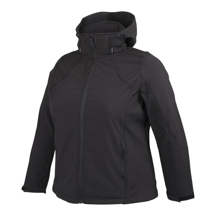 Cape Women's Alisha Softshell Jacket Plus Size Black