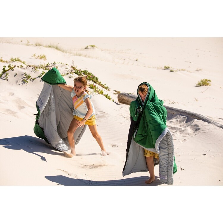 Oztrail Junior Kingsford 0° Sleeping Bag Green Green