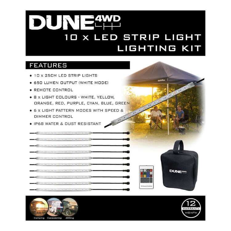 Dune 4WD 10 Bar LED Lighting Kit Black
