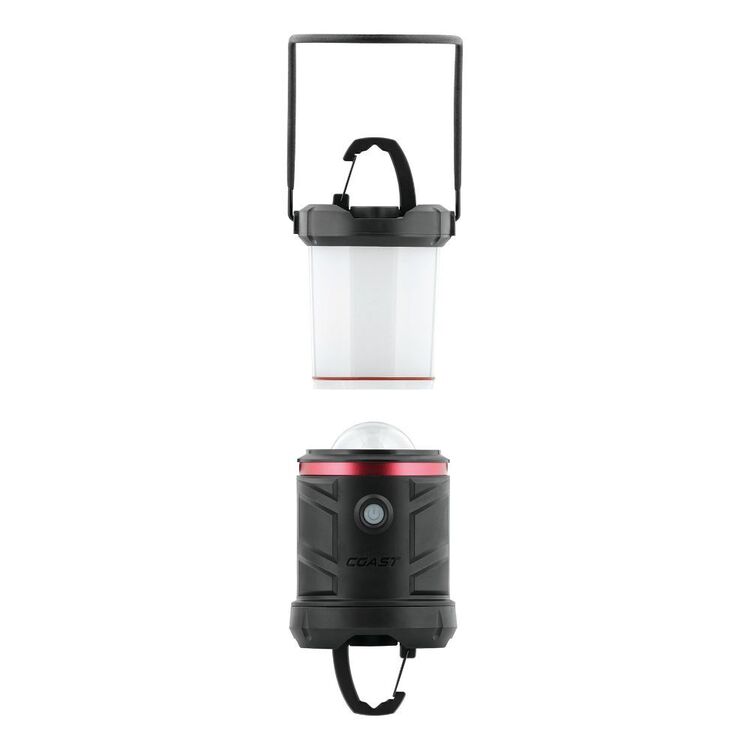 COAST 1250 Lumens Dual Power Emergency Area Lantern Black
