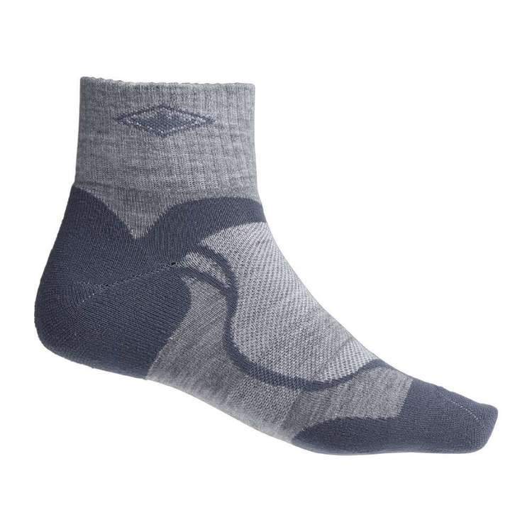 Mountain Designs Adults' Unisex Multi Adventure Plus Merino Socks Grey & Blue