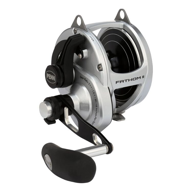 Penn Fathom II Lever Drag 2 Speed 60N Overhead Reel Multicoloured 60N