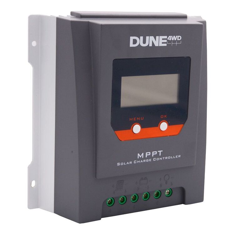 Dune 4WD MPPT Lithium Solar Controller 20A Black 20A