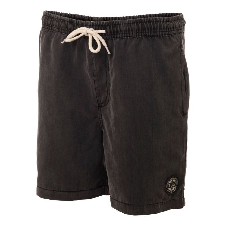 Cape Kids' Trip In A Van Acid Volley Shorts Acid Washed Black