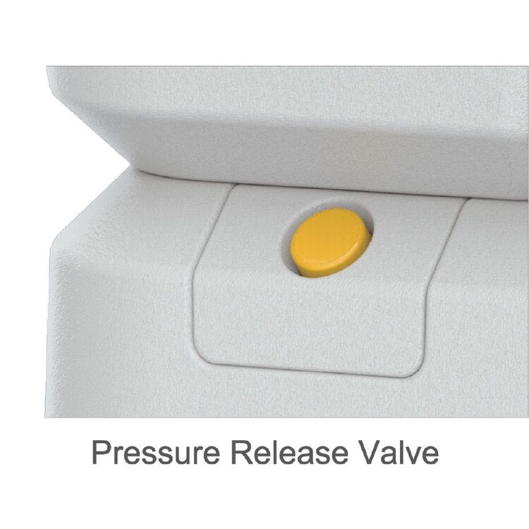 Spinifex 20L Deluxe Portable Toilet Grey 20 L